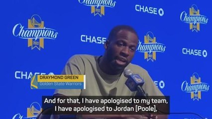 Green publicly apologises to Poole's family after 'embarrassing' altercation