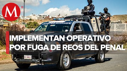 Se fugan reos del penal de Cieneguillas, Zacatecas; despliegan operativo