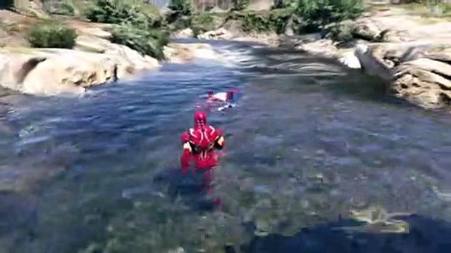 GTA 5 SPIDERMAN vs IRON MAN - Water Ragdolls Fails-Jumps 2022 (Euphoria Physics Funny Moments)