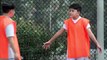 Nachito juega fútbol con sus tenis rotos - La Rosa de Guadalupe - Un ángel llamado solidaridad