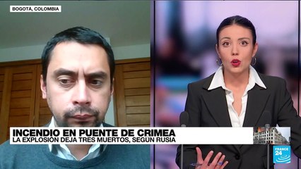 Jesús Agreda: "Es muy probable que Ucrania esté detrás de la explosión en puente de Crimea"