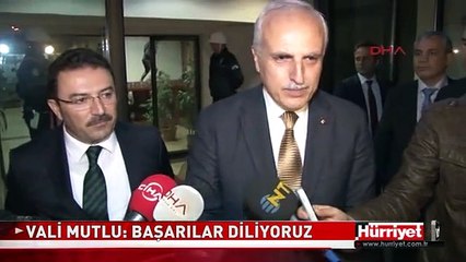 VALİ MUTLU: BAŞARILAR DİLİYORUZ