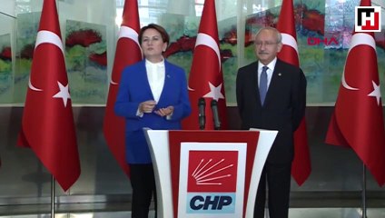 Meral Akşener ve Kılıçdaroğlu'ndan görüşme sonrası açıklama