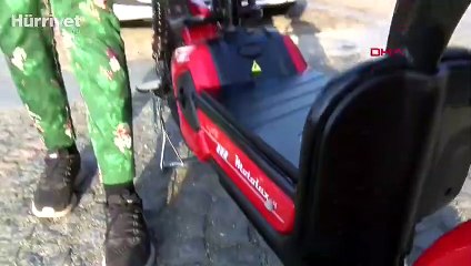 Market zincirinden üst model diye aldığı akülü bisiklet alt model çıktı