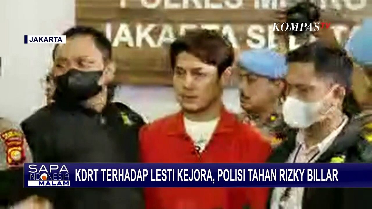 KDRT Terhadap Lesti Kejora, Polisi Tahan Rizky Billar!