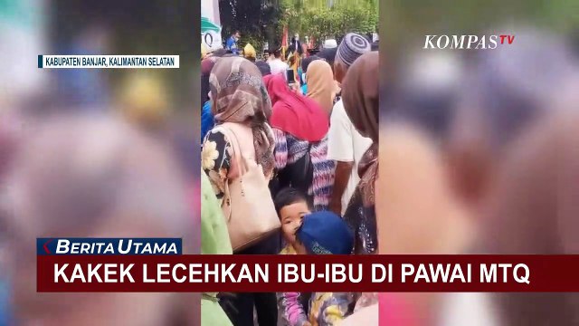 Seorang Kakek Asal Banjar Kalsel Lecehkan Ibu-ibu di Pawai MTQ Nasional