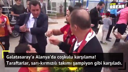 Cimbom şampiyon gibi karşılandı!