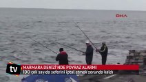 Marmara Denizi'nde poyraz alarmı! Seferler durdu