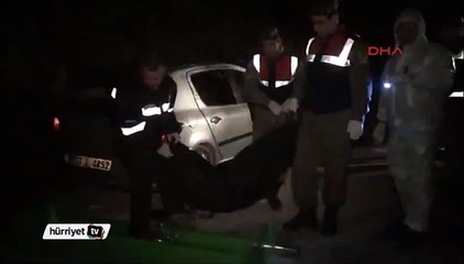 Alanya'da otomobil içinde çifte cinayet