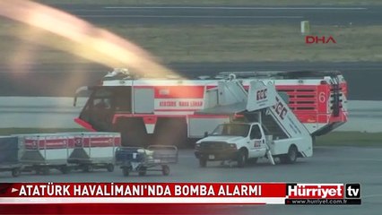 ATATÜRK HAVALİMANI'NDA BOMBA ARAMASI