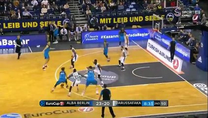 Alba Berlin 66-79 Darüşşafaka (ÖZET)