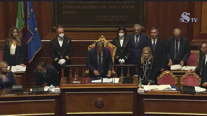 La Russa eletto presidente del Senato: "Ringrazio chi mi ha scelto fuori dal centrodestra"