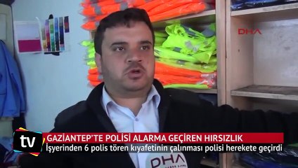 Polis üniformalı bombacı alarmı