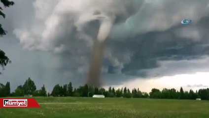 Kanada’da dev hortum