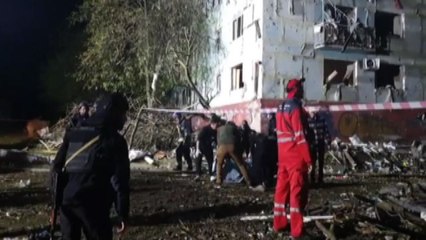 Ucraina, la devastazione dell'attacco russo a Zaporizhia