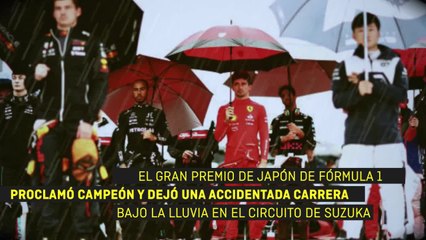 La historia de Suzuka bajo la lluvia que proclamó bicampeón a Verstappen
