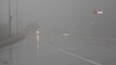 Bolu gündem haberleri... Bolu Dağı'nda sağanak ve yoğun sis