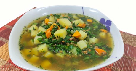 طريقة عمل عدس بحامض لبنانية