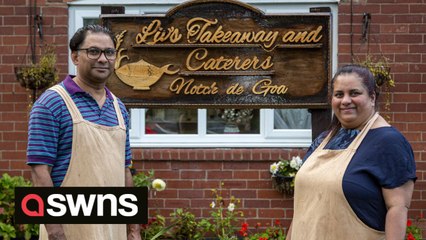 Meet the married couple who run an award-winning takeaway from their home