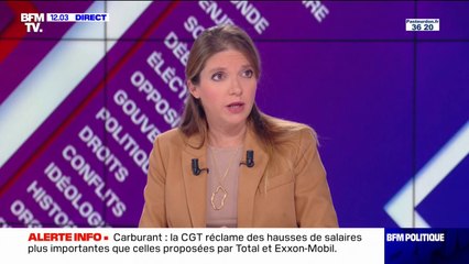 Carburants: Aurore Bergé dénonce "une grève préventive" de la CGT avant l'ouverture de négociations avec Total