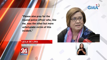 Dating Sen. Leila De Lima, nagbigay ng sinumpaang salaysay matapos siya ma-hostage sa PNP Custodial Center | 24 Oras Weekend
