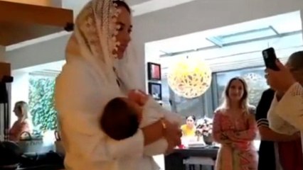 Seda Bakan, 40 günlük olan kızı için mevlit okuttu