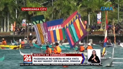 Pagbabalik ng karera ng mga Vinta na may mahigit 200 kalahok, dinagsa | 24 Oras Weekend