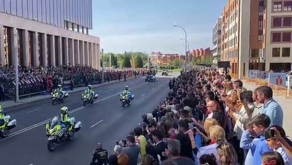 León se vuelca con el desfile de la Guardia Civil