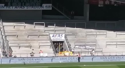 Des fans mauves boycottent la rencontre face à Malines