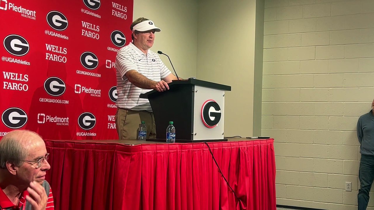 Kirby Smart Press Conference After Auburn video Dailymotion