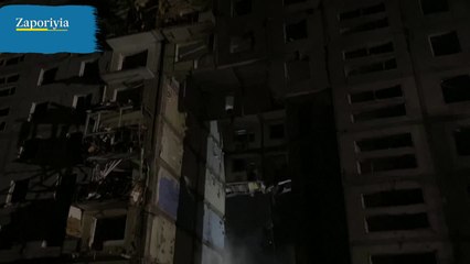 Un ataque con misiles en Zaporiyia deja al menos 17 muertos y más de 50 heridos