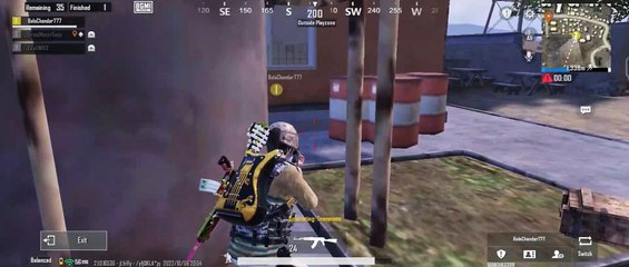 Fully upgraded gun skin with kill message......the enemies would have committed suicide