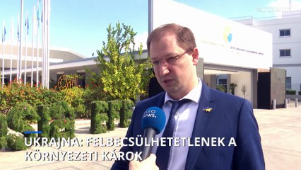 Ukrajnai háború: felbecsülhetetlenek a környezeti károk