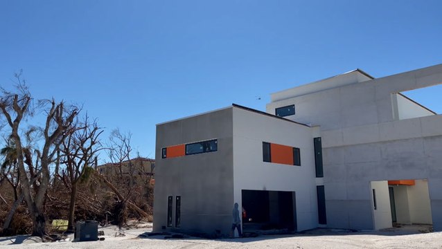 Coastal architect assesses damage to specially-designed homes on Sanibel Island