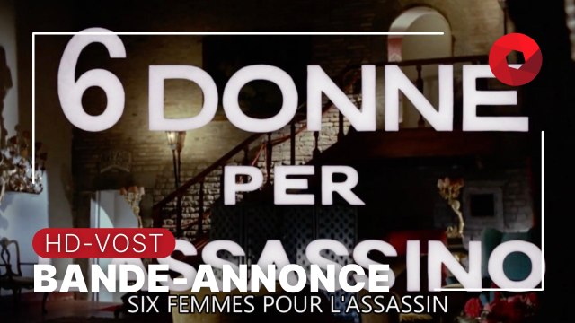 Six femmes pour l'assassin, réalisé par Mario Bava : bande-annonce [HD-VOST]