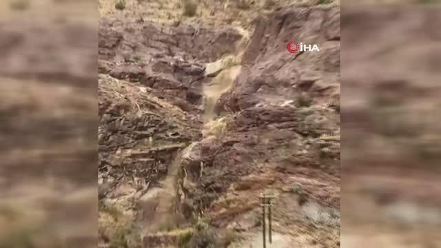 Artvin gündem haberleri: Yusufeli'nde dolu yağışı etkili oldu; dereler taştı, yollar çamurla kaplandı