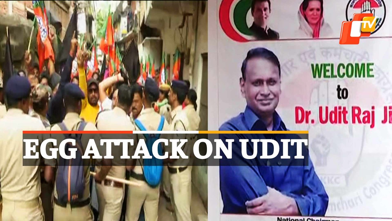 Eggs Thrown At Congress Leader Udit Raj’s Convoy In Rourkela, Odisha