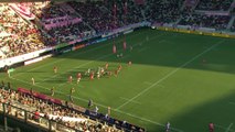 TOP 14 - Essai de Kylan HAMDAOUI (SFP) - Stade Français Paris - USA Perpignan - Saison 2022/2023