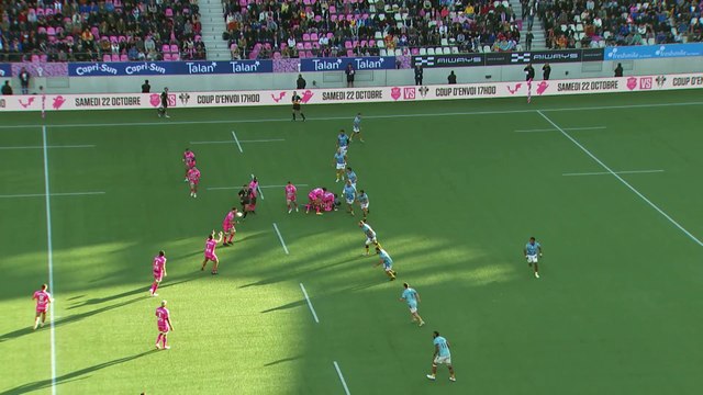 TOP 14 - Essai de Paul GABRILLAGUES (SFP) - Stade Français Paris - USA Perpignan - Saison 2022/2023