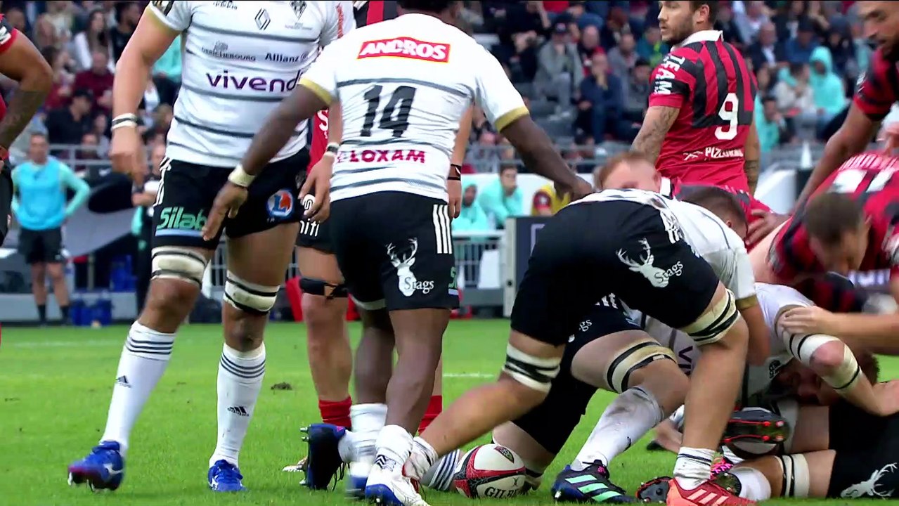 TOP 14 - Essai de Charles OLLIVON (RCT) - RC Toulon - CA Brive - Saison 2022/2023