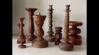 How This Genius Woodworking Master Made a Wooden Candle Stand in Less Than an Hour