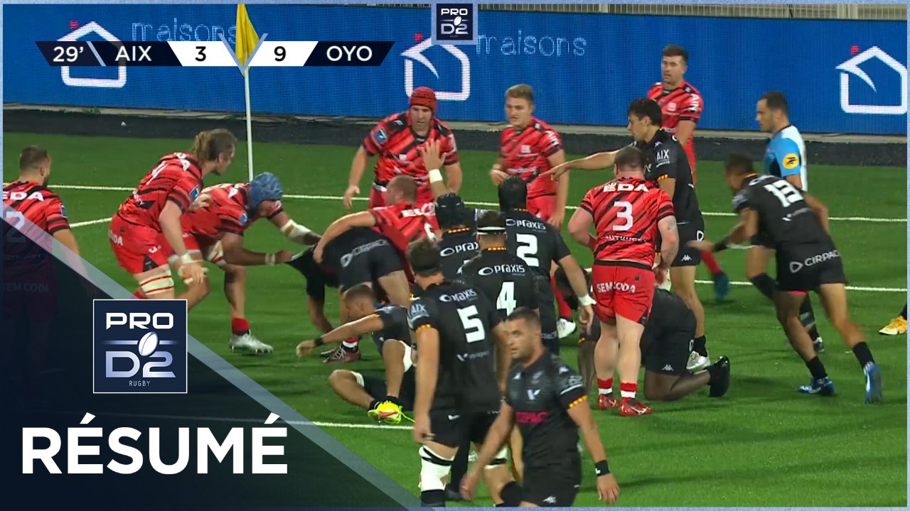 PRO D2 - Résumé Provence Rugby-Oyonnax Rugby: 19-19 - J06 - Saison 2022/2023