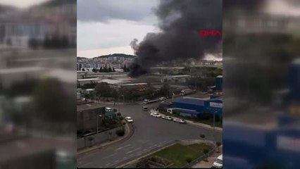 Son dakika haberi: İSTANBUL-PENDİK'TE FABRİKADA YANGIN-1