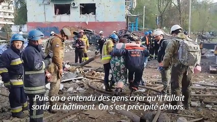 Ukraine: frappes russes meurtrières au lendemain de l'explosion du pont de Crimée