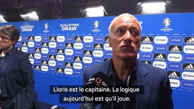 Bleus - Deschamps sur le débat Maignan/Lloris : La logique aujourd'hui est que Lloris joue