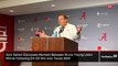 Nick Saban Discusses Moment Between Bryce Young/Jalen Milroe