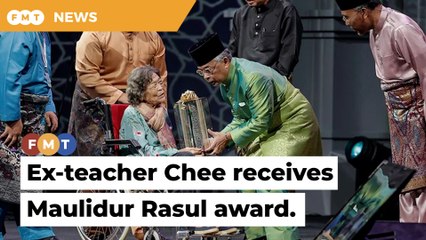Woman who raised adoptive daughter as Muslim receives Maulidur Rasul award