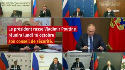 Russie : Vladimir Poutine réunit son conseil de sécurité ce lundi