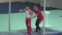 Son dakika haberleri... Artistik Cimnastik Dünya Challenge Kupası - Adem Asil, halka aletinde altın madalya kazandı