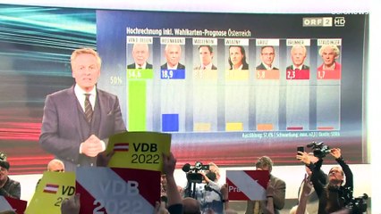 El ecologista Alexander Van der Bellen ha sido reelegido como jefe del Estado de Austria